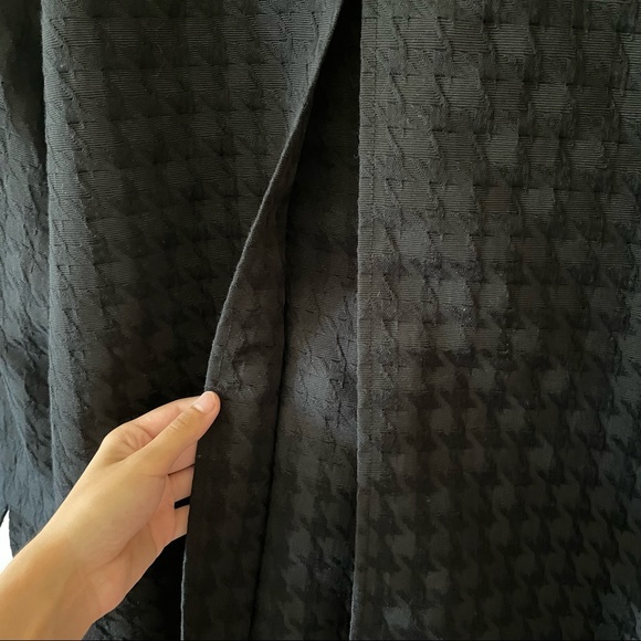 Linea by Louis Dell’Olio Black Houndstooth Texture Jacket - Picture 6 of 10